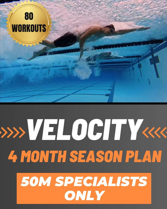 Elite 50m Sprint Swim Plan – VELOCITY Training Program