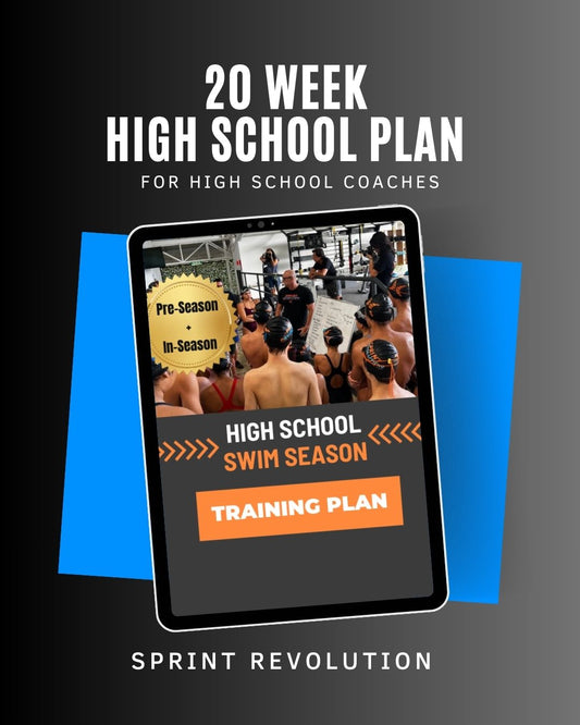 20-Week Swim Season Plan for High School Teams (Novice) – Sprint & Power Focus