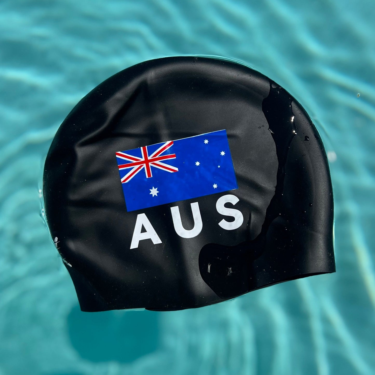 AUSTRALIA SILICONE SWIM CAP