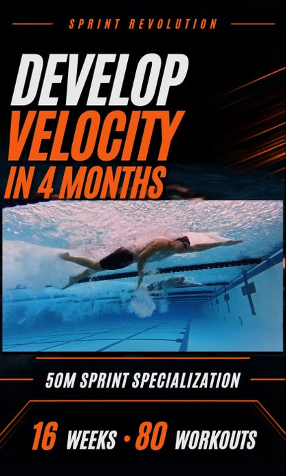 4 Month Elite 50m Sprint Swim Plan – VELOCITY Training Program